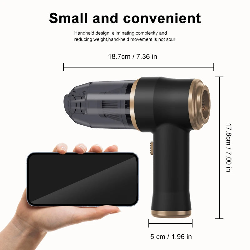 Wireless Car Vacuum Cleaner Portable High Power Performance