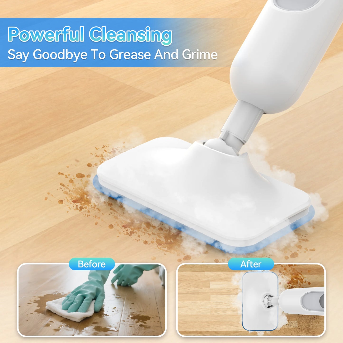 INSE F2 Power Steam Mop High Temperature Cleaning Pro