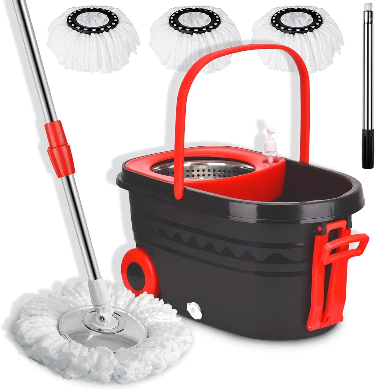 CN Zhejiang 360 Degree Spin Mop Bucket System Extendable Handle