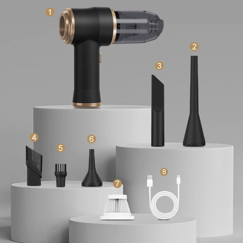 Wireless Car Vacuum Cleaner Portable High Power Performance